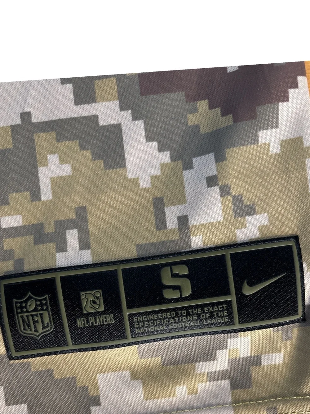 Nike Men’s Houston Texans Camo #99 Football Jersey - Olive/Khaki